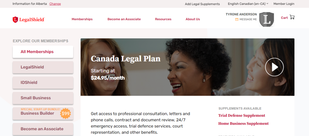 Legal Shield Canada